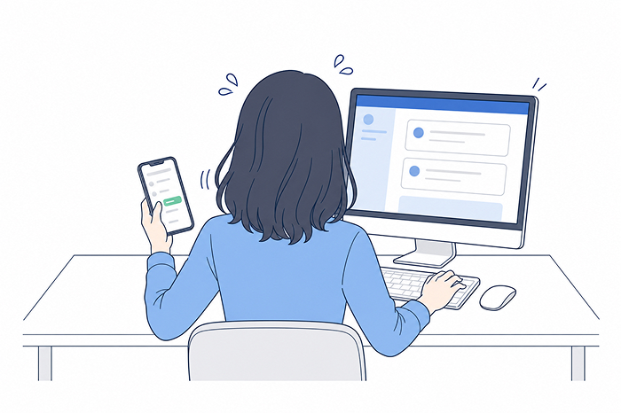 複数の問い合わせを確認するのが大変
